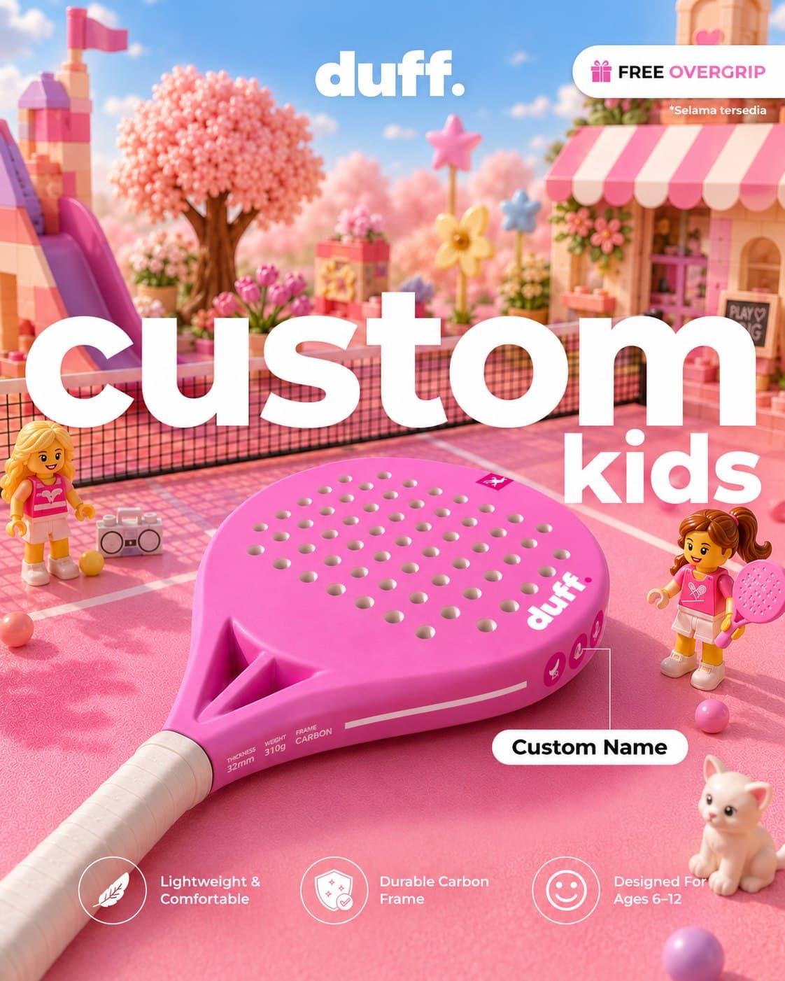 Duff Kids Pink