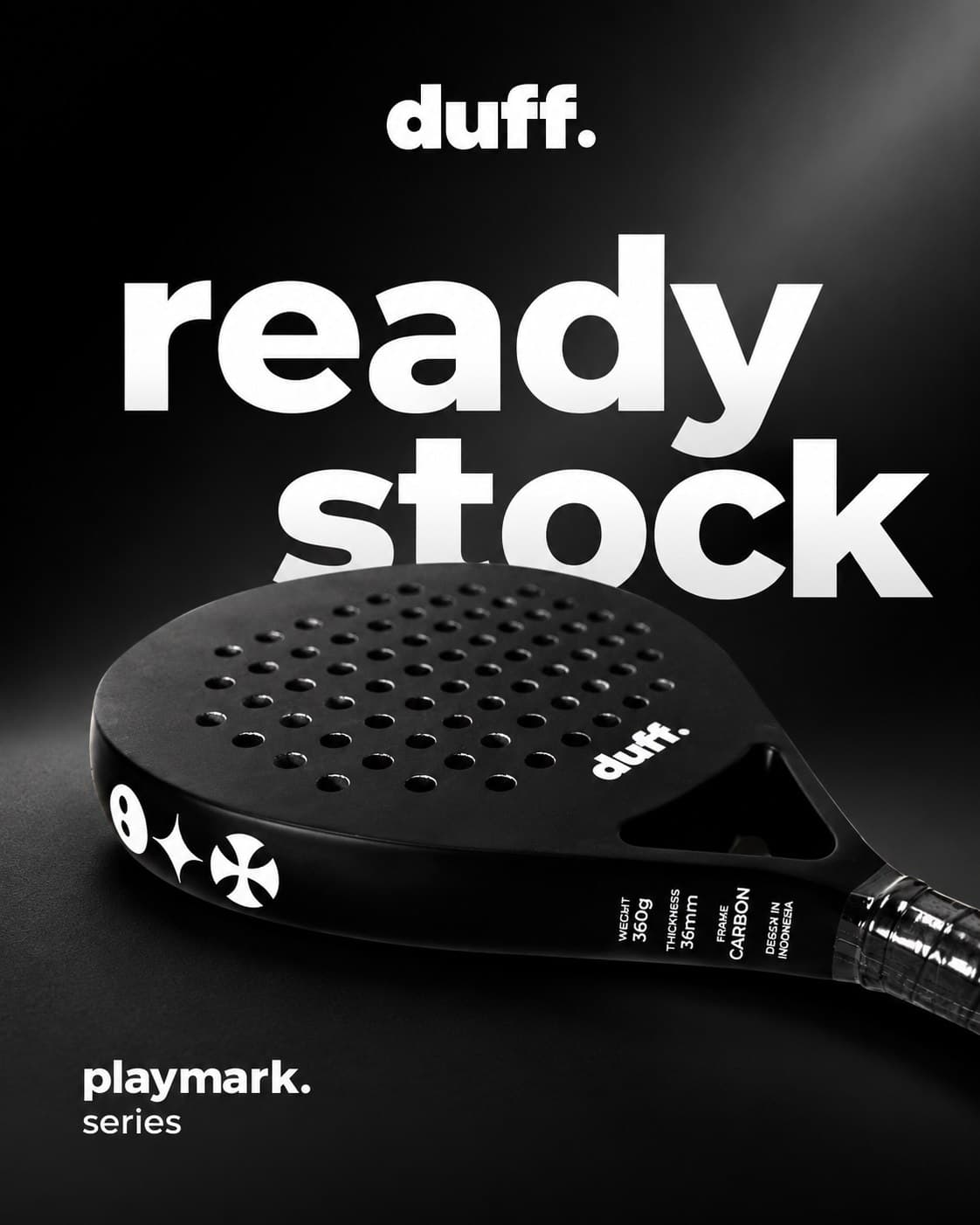 Duff Playmark Ready Stock - Teardrop
